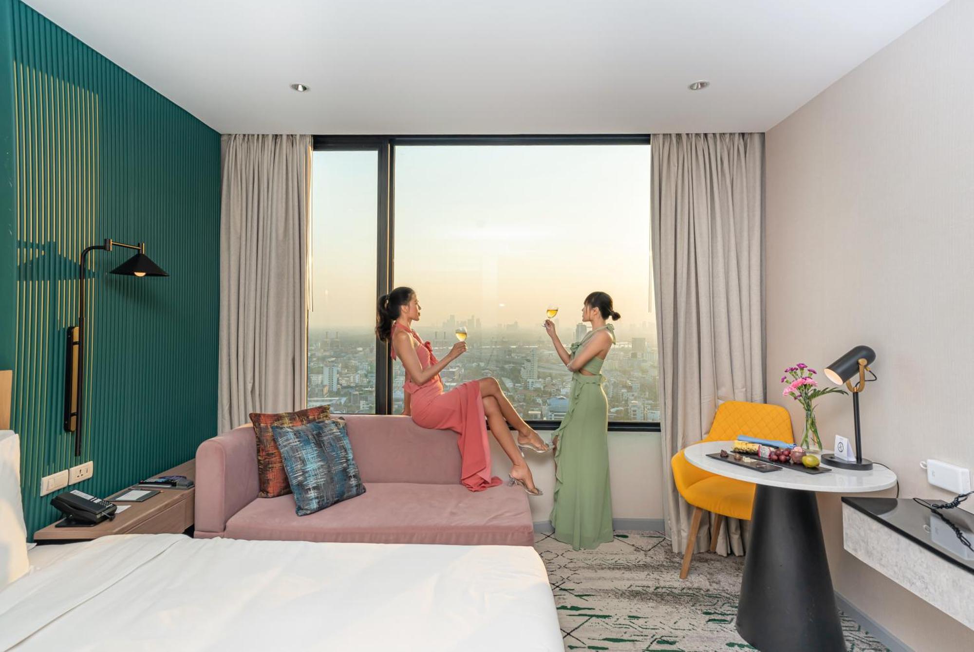Avani Sukhumvit Bangkok Hotel Zewnętrze zdjęcie A room at the hotel