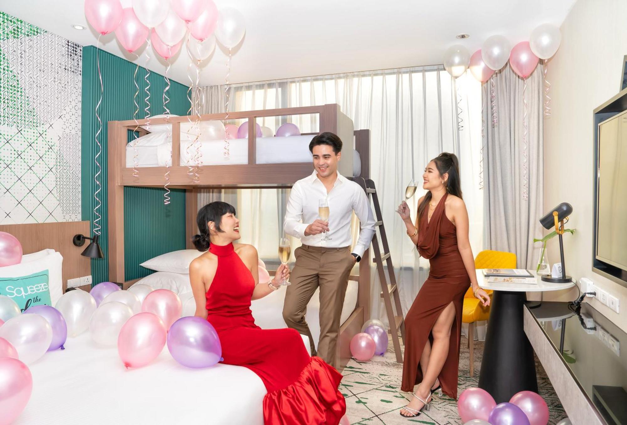 Avani Sukhumvit Bangkok Hotel Zewnętrze zdjęcie A room at the hotel